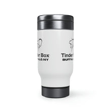 Load image into Gallery viewer, Tinder Box Stainless Steel Travel Mug with Handle, 14oz - FREE SHIPPING