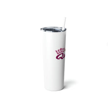 Load image into Gallery viewer, Cigar Queen Skinny Steel Tumbler with Straw, 20oz - FREE SHIPPING