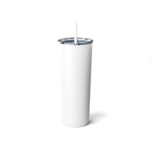 Load image into Gallery viewer, Cigar Queen Skinny Steel Tumbler with Straw, 20oz - FREE SHIPPING