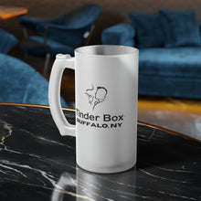 Load image into Gallery viewer, Tinder Box Frosted Glass Beer Mug - FREE SHIPPING