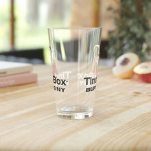 Load image into Gallery viewer, Tinder Box Pint Glass, 16oz - FREE SHIPPING