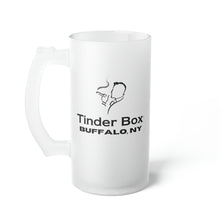 Load image into Gallery viewer, Tinder Box Frosted Glass Beer Mug - FREE SHIPPING