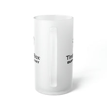 Load image into Gallery viewer, Tinder Box Frosted Glass Beer Mug - FREE SHIPPING
