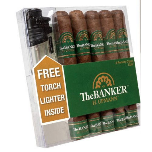 H. Upmann The Banker 5-Cigar + Lighter Gift Pack